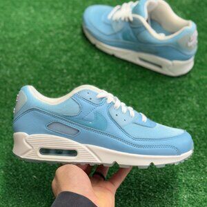 Nike Air Max 90 Ocean Bliss Blue Mens Casual Shoes FD0734-442 VNDS Size 8